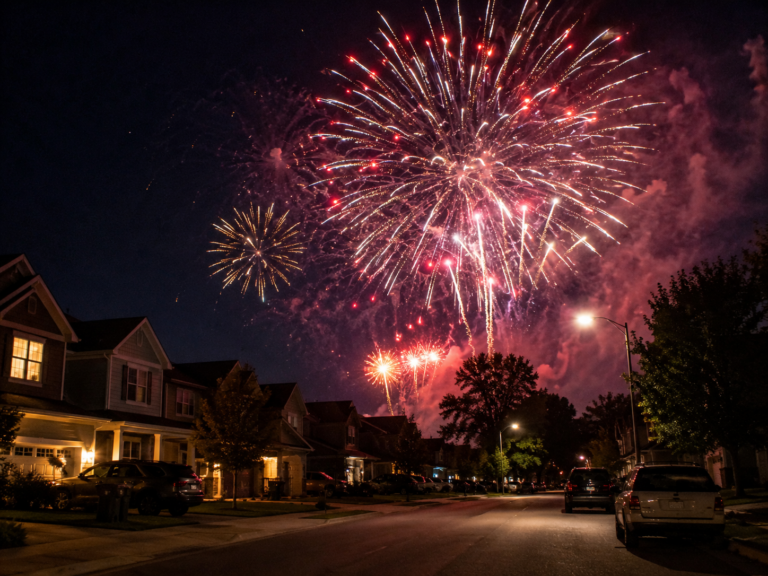 pet anxiety with fireworks